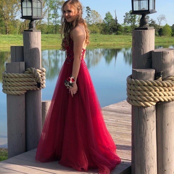 SIZE 0 RACHEL ALLAN PROM GOWN - Picture 4 of 6